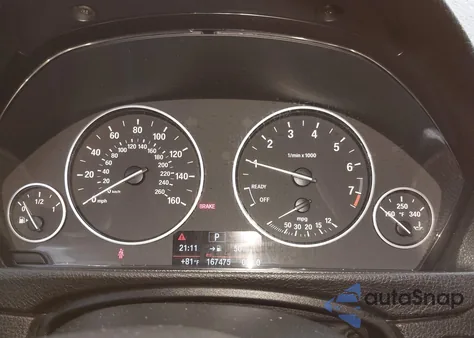 2015 BMW 328I xDrive z USA, uszkodzony, nr VIN WBA3B3C59FF546640